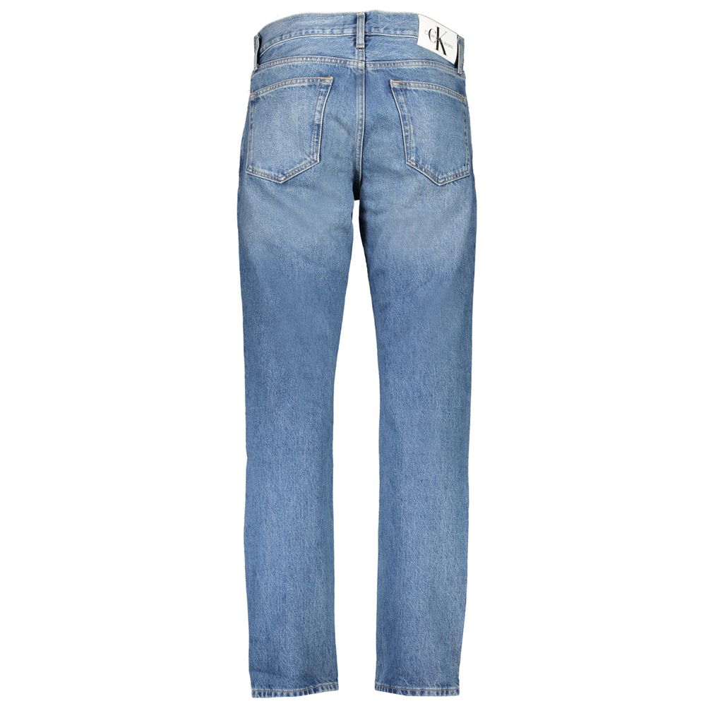 Calvin Klein Blue Cotton Men Jeans | Regal Royce