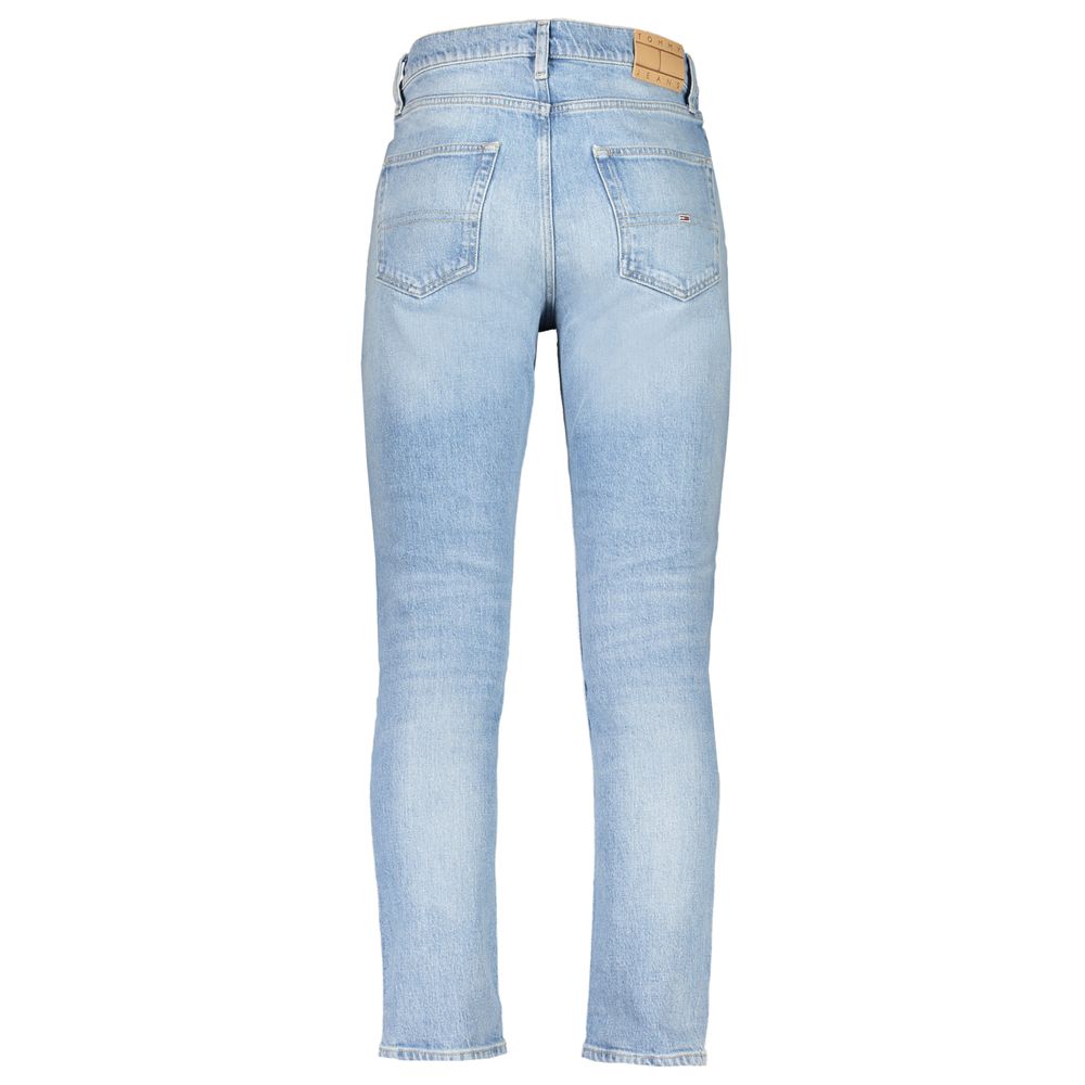 Tommy Hilfiger Azzurro Cotton Men Jeans | Regal Royce
