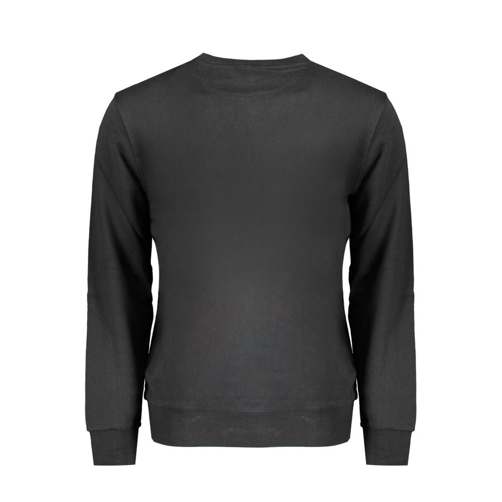 North Sails Black Cotton Men's Sweatshirt | Regal Royce