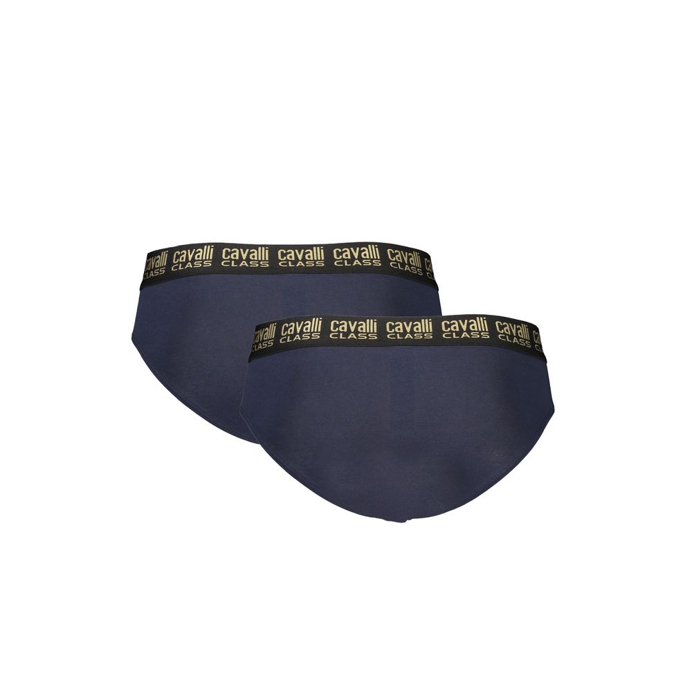 Cavalli Class Blue Cotton Men's Briefs | Regal Royce