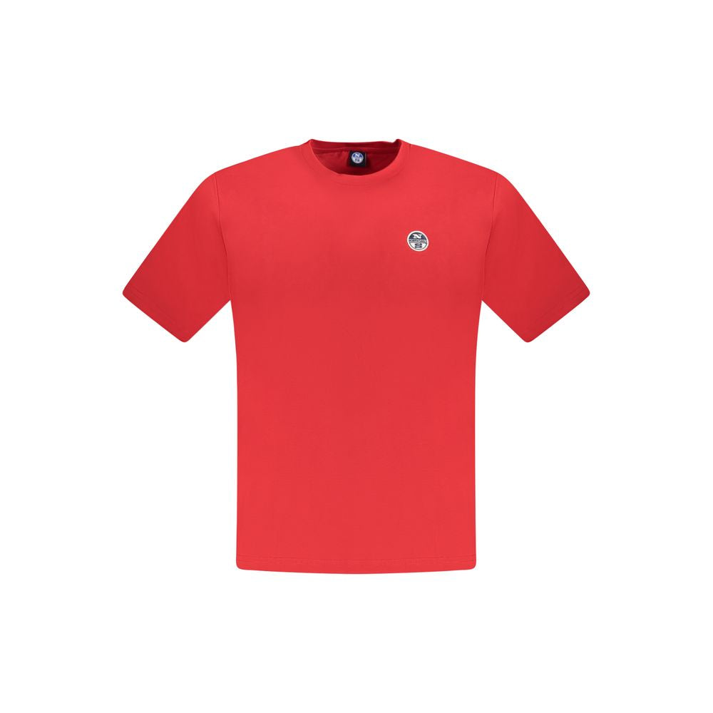 North Sails Rosso Cotton Men T-Shirt | Regal Royce