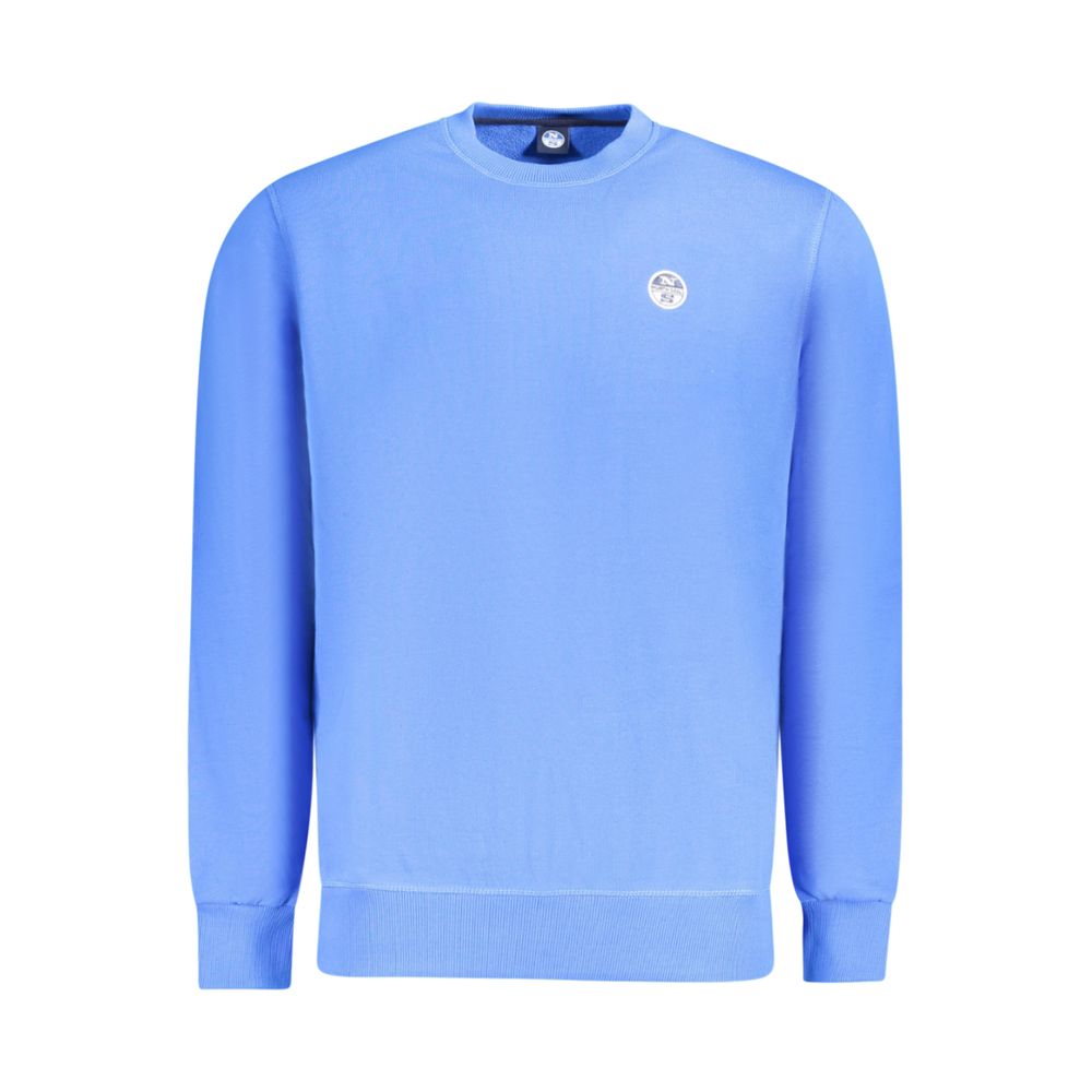 North Sails Blue Cotton Men's Sweatshirt | Regal Royce