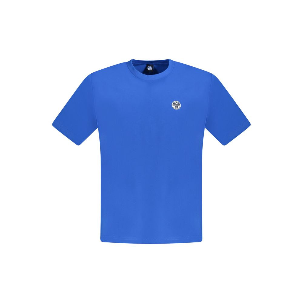 North Sails Blue Cotton Men's T-Shirt | Regal Royce