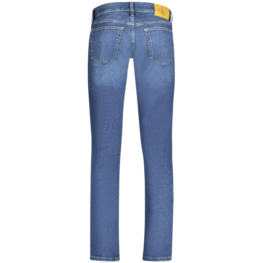 Calvin Klein Blue Cotton Men Jeans | Regal Royce