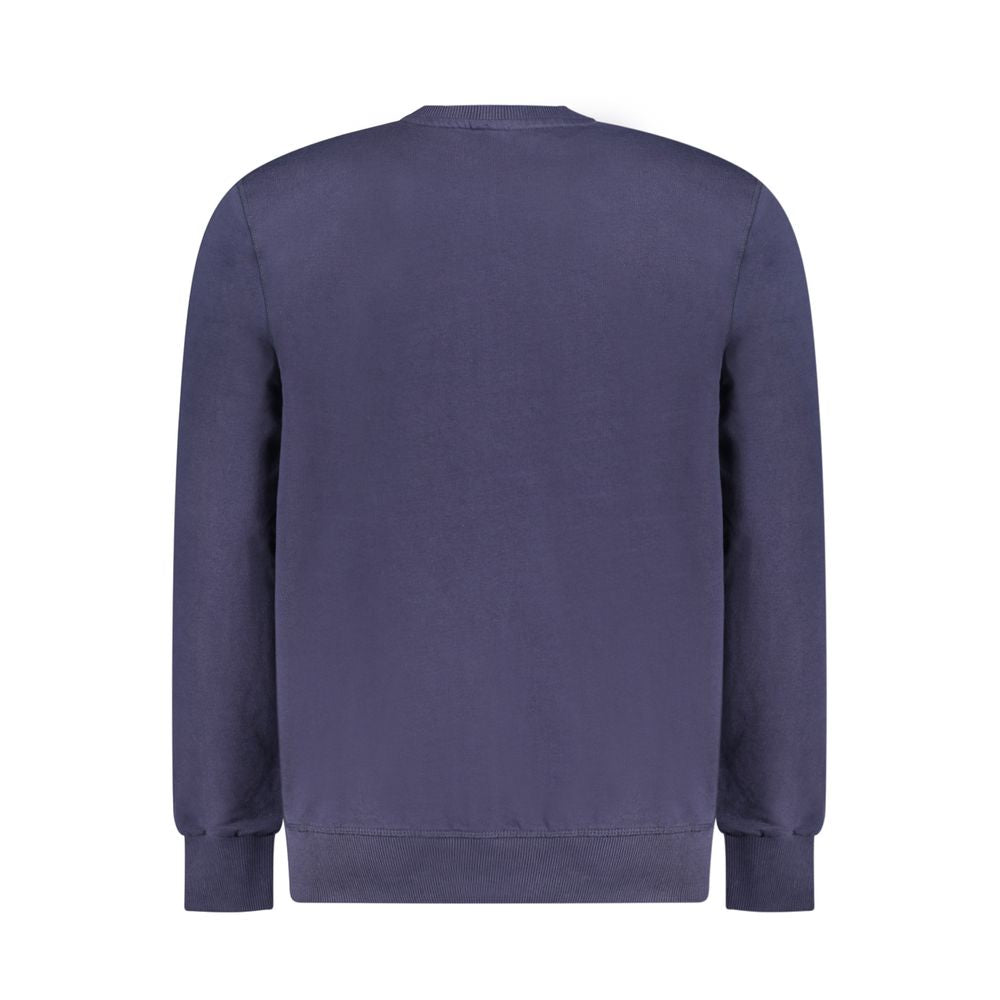 North Sails Navy Cotton Men Sweatshirt | Regal Royce