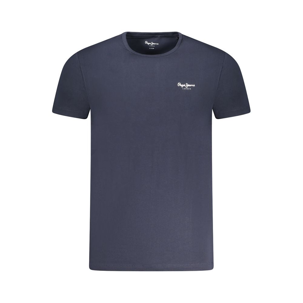 Pepe Jeans Blue Cotton T-Shirt | Regal Royce