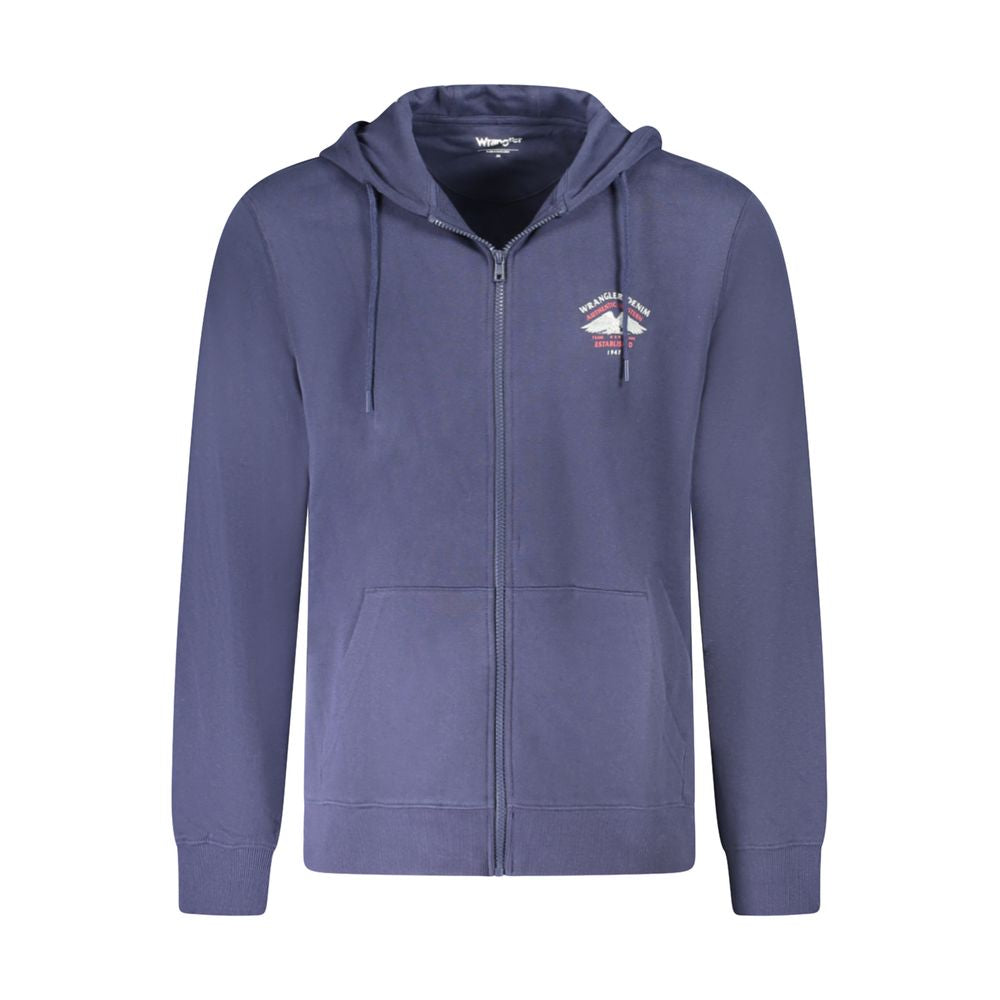 Wrangler Blu Cotton Men's Hoodie | Regal Royce