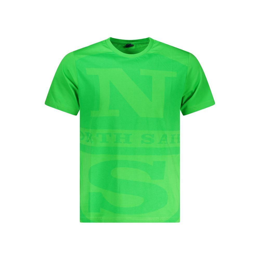 North Sails Verde Cotton Men T-Shirt | Regal Royce