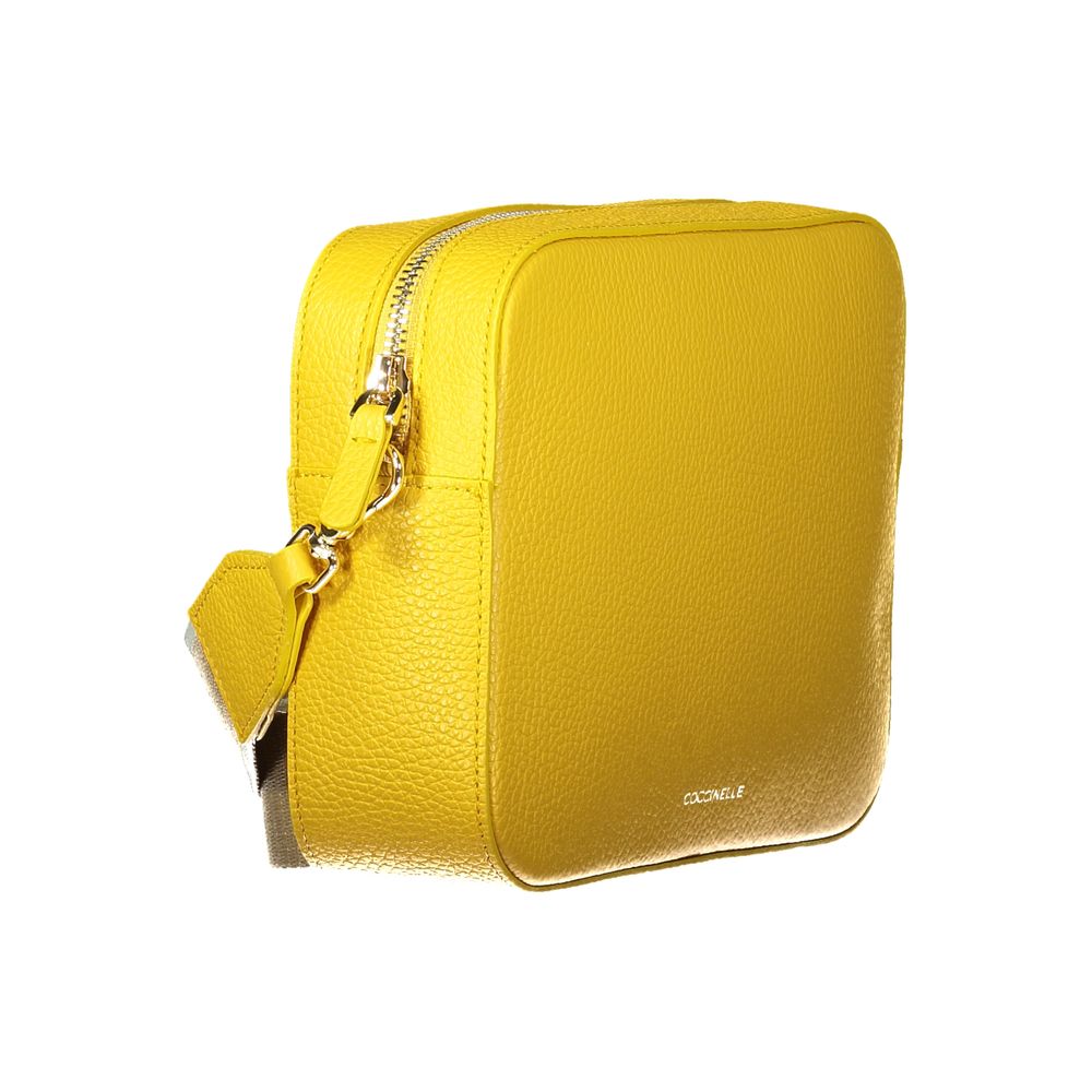 Coccinelle Giallo Leather Women Bag | Regal Royce
