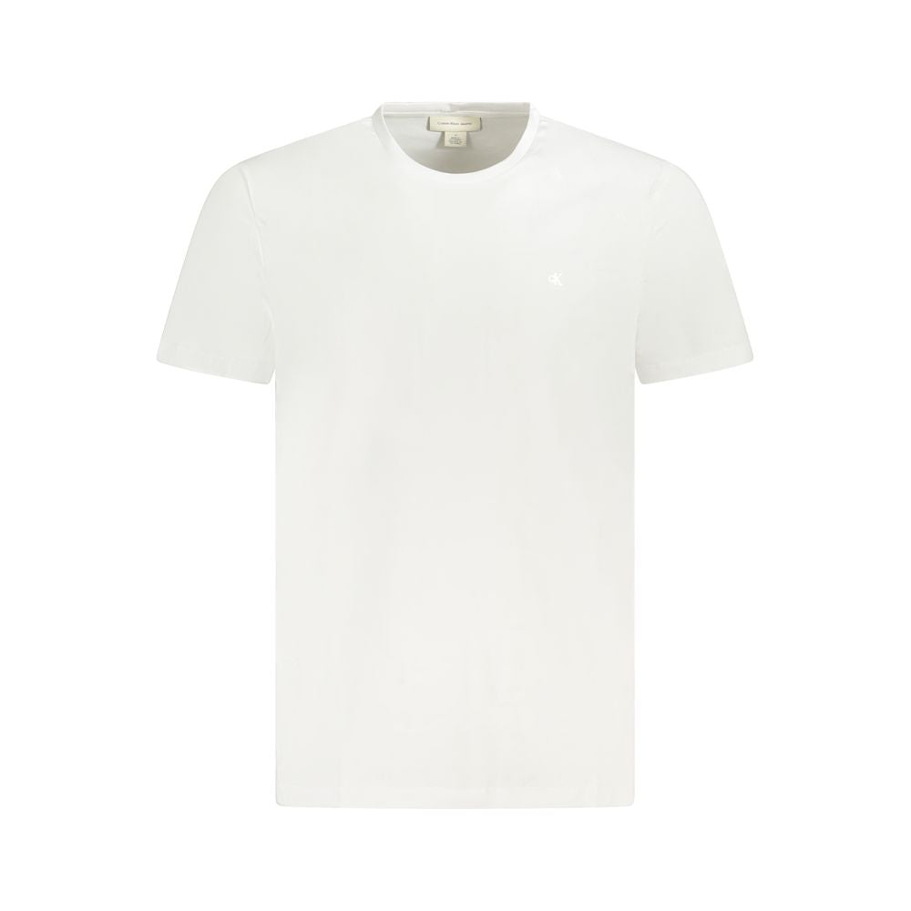 Calvin Klein Bianco Cotton Men T-Shirt | Regal Royce