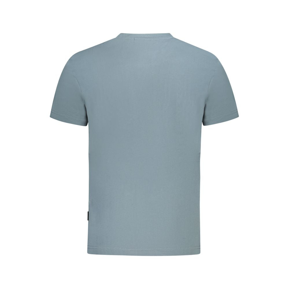 Napapijri Grigio Cotton Men T-Shirt | Regal Royce