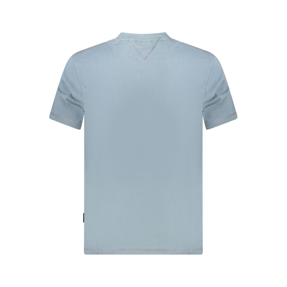 Napapijri Grigio Cotton Men T-Shirt | Regal Royce