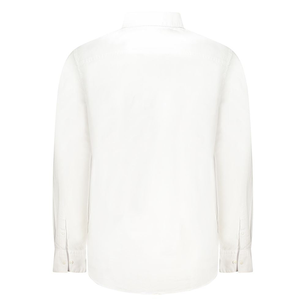 Calvin Klein White Cotton Men Shirt | Regal Royce