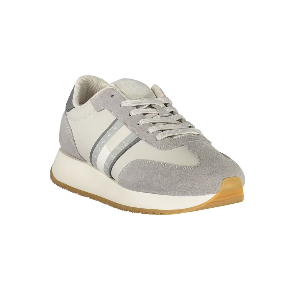 Tommy Hilfiger Brown Leather Men Sneaker | Regal Royce