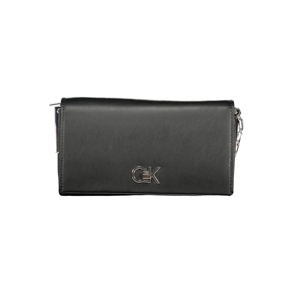 Calvin Klein Black Polyester Women Shoulder Bag | Regal Royce