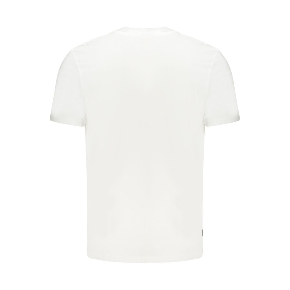 Timberland Bianco Cotton Men T-Shirt | Regal Royce
