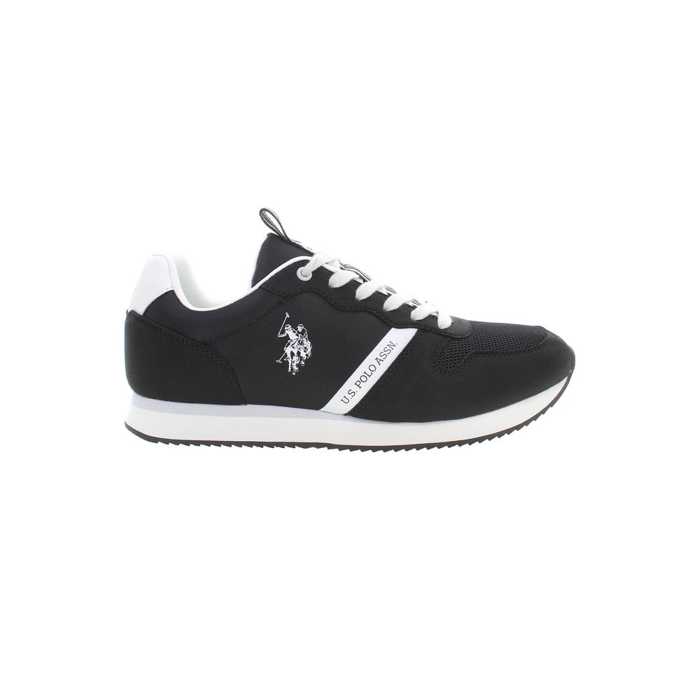 U.S. POLO ASSN. Black Polyester Men Sneaker | Regal Royce