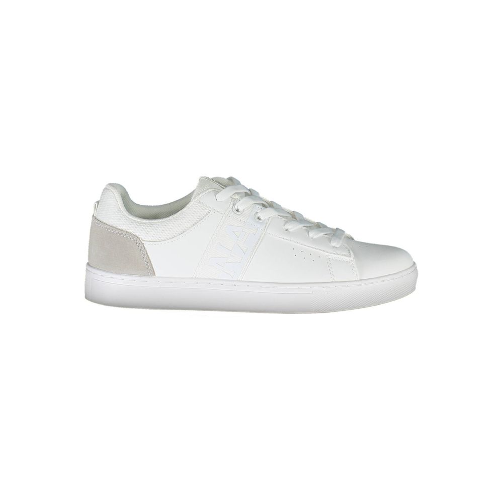 Napapijri Bianco Leather Women Sneaker | Regal Royce