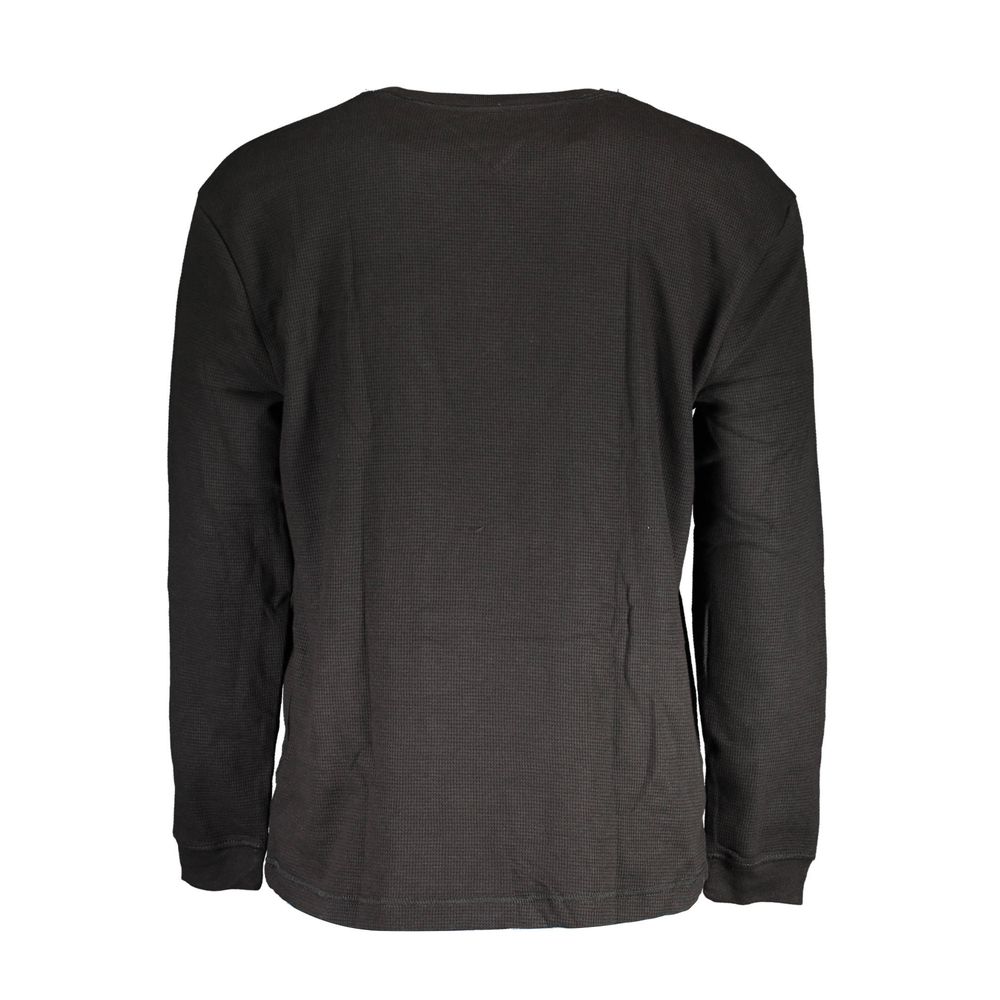 Tommy Hilfiger Black Cotton Men Sweater | Regal Royce