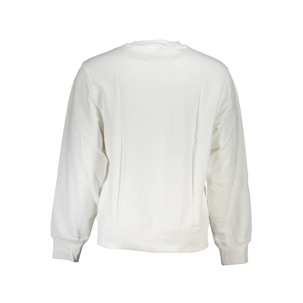 Calvin Klein White Cotton Men's Sweatshirt | Regal Royce