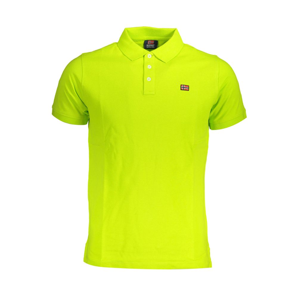 Norway 1963 Giallo Cotton Men Polo | Regal Royce