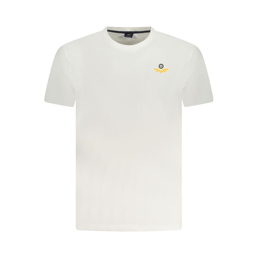 Armata Di Mare Bianco Cotton Men T-Shirt | Regal Royce