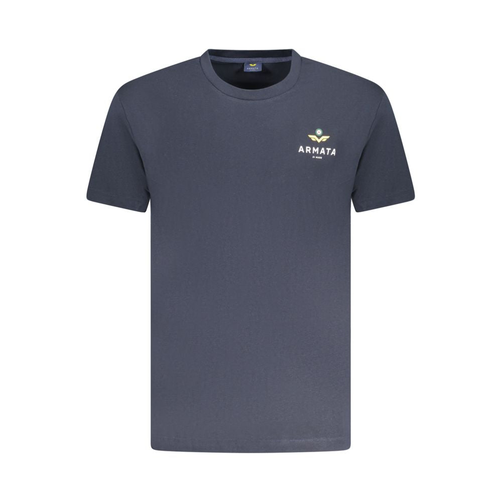 Armata Di Mare Blue Cotton Men T-Shirt | Regal Royce