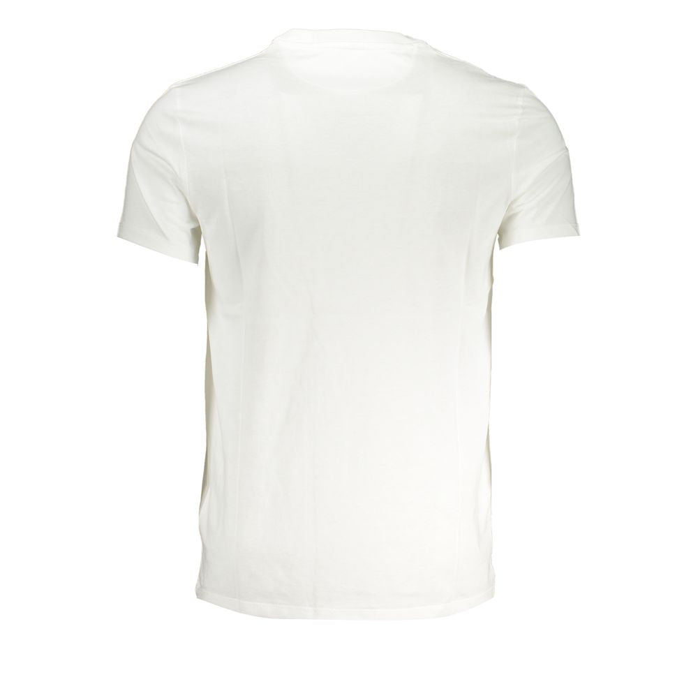 Timberland White Cotton Men T-Shirt | Regal Royce