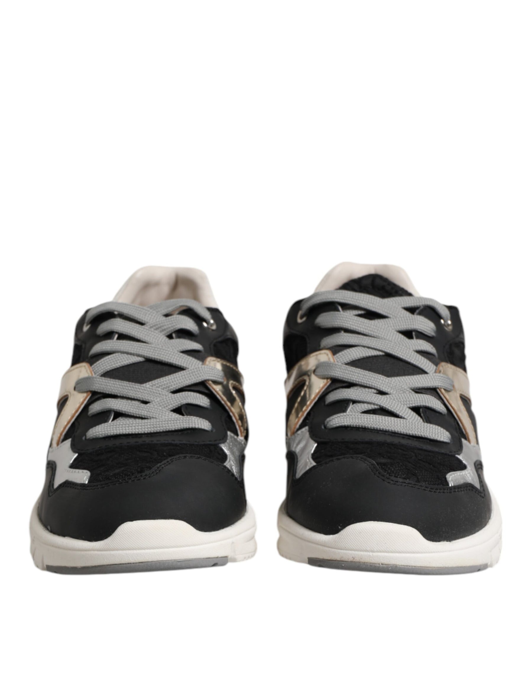 Dolce & Gabbana Multicolor Suede Low Top Men Sneaker Shoes | Regal Royce