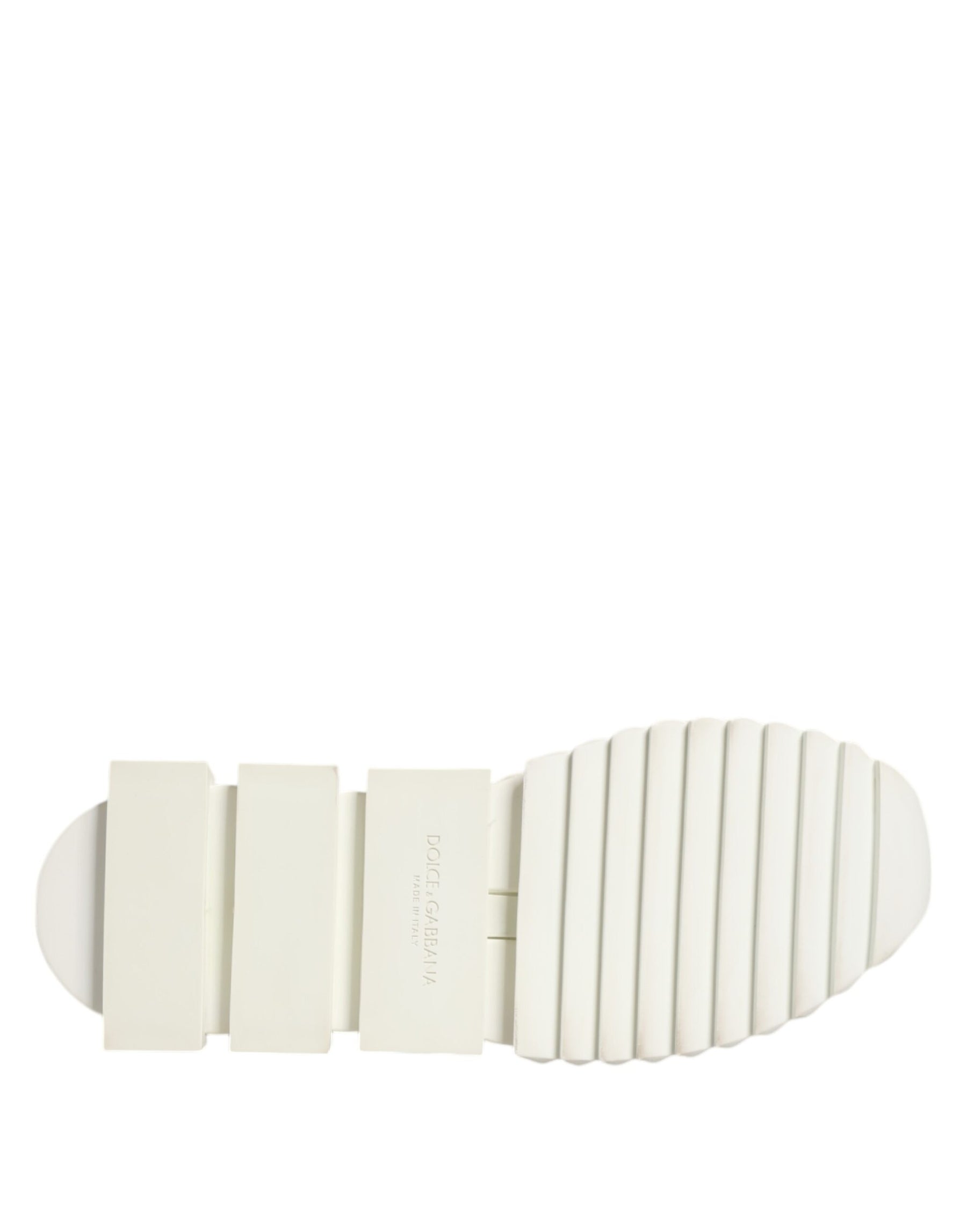 Dolce & Gabbana White Mesh Sorrento Trekking Sneakers Shoes | Regal Royce