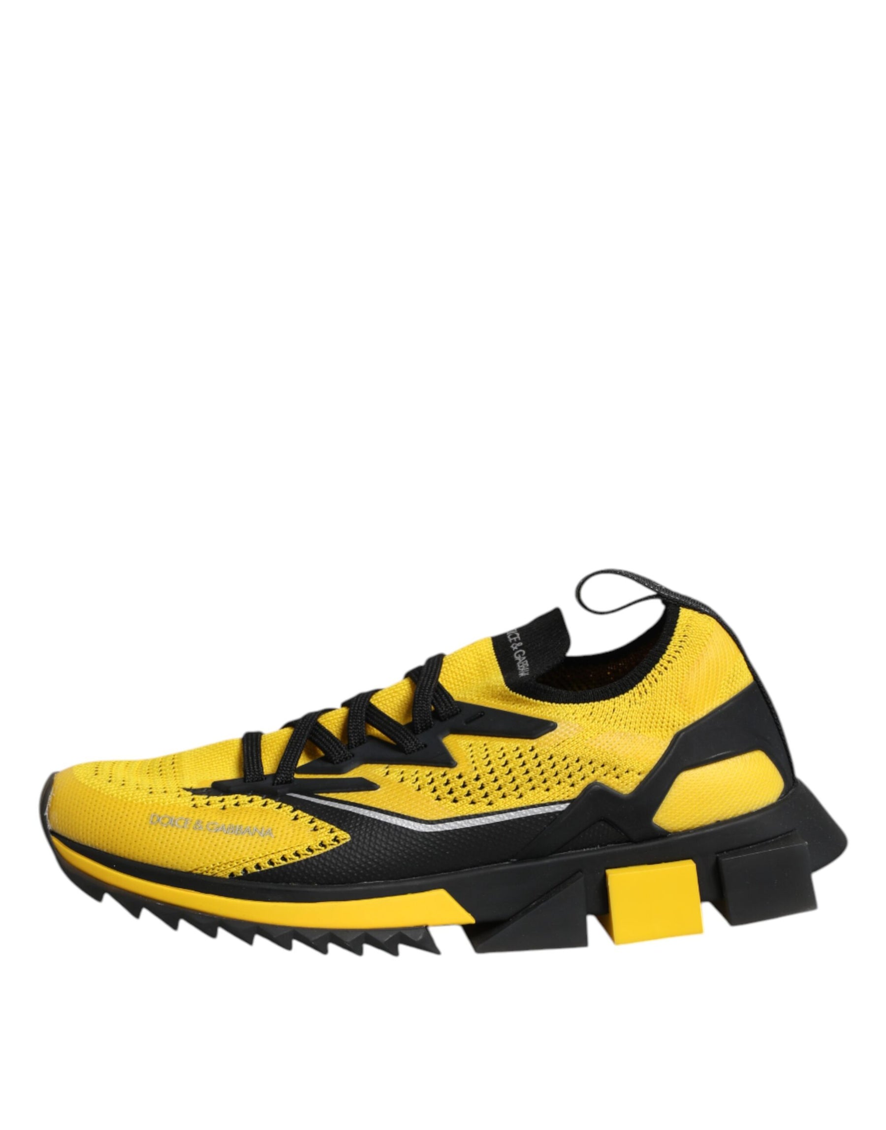Dolce & Gabbana Yellow SORRENTO Sport Stretch Sneakers Shoes | Regal Royce