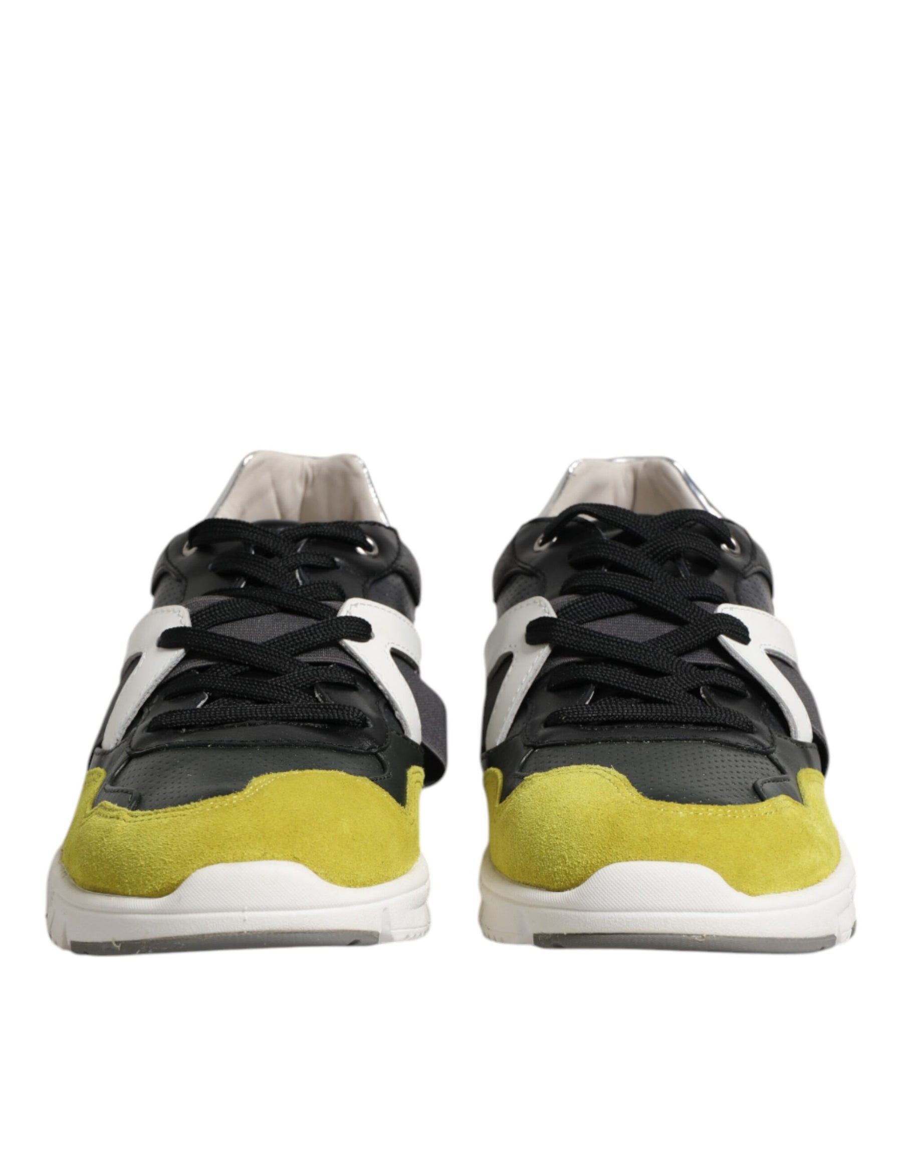 Dolce & Gabbana Multicolor Lace Up Low Top Men Sneakers Shoes | Regal Royce