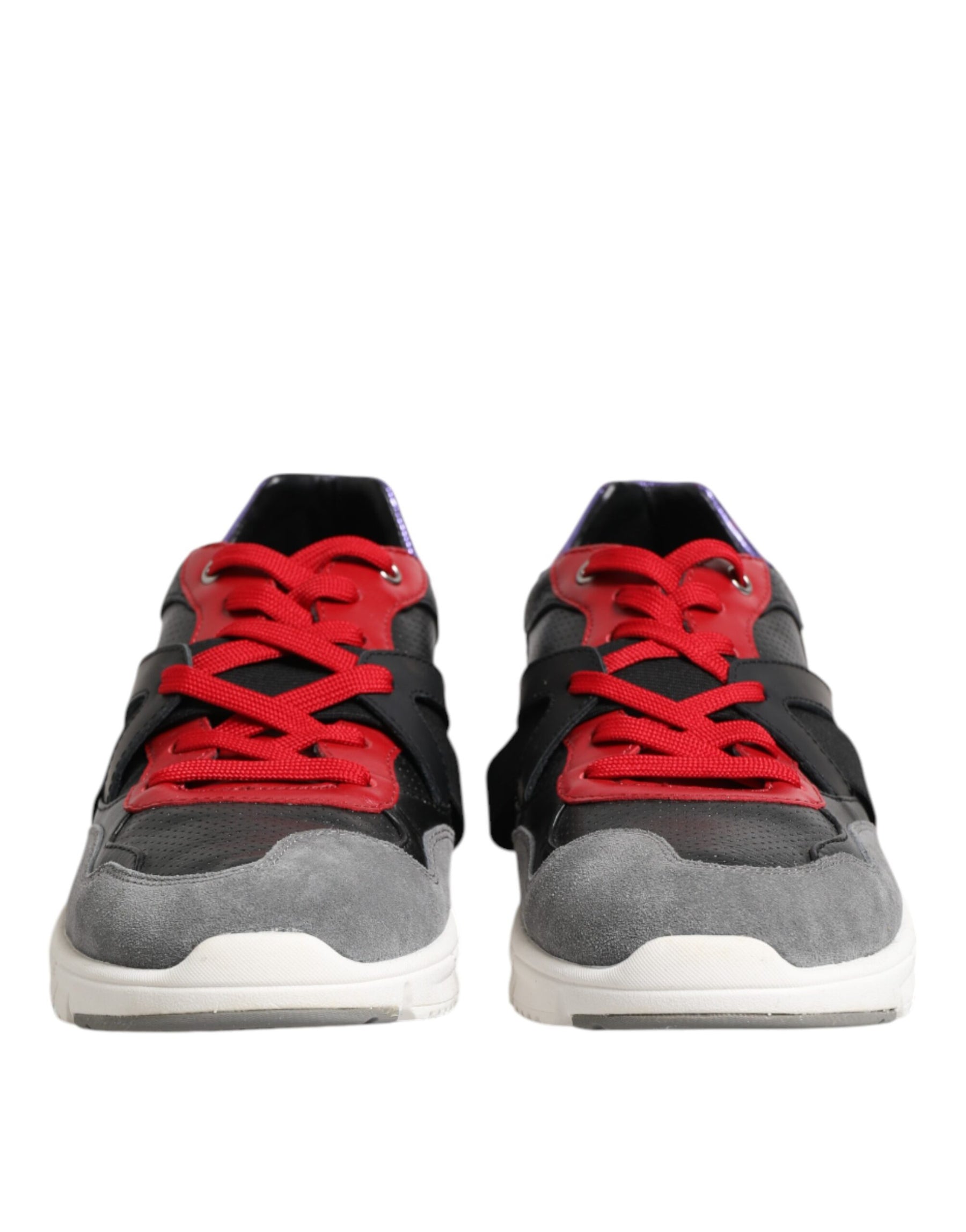 Dolce & Gabbana Multicolor Lace Up Low Top Men Sneakers Shoes | Regal Royce