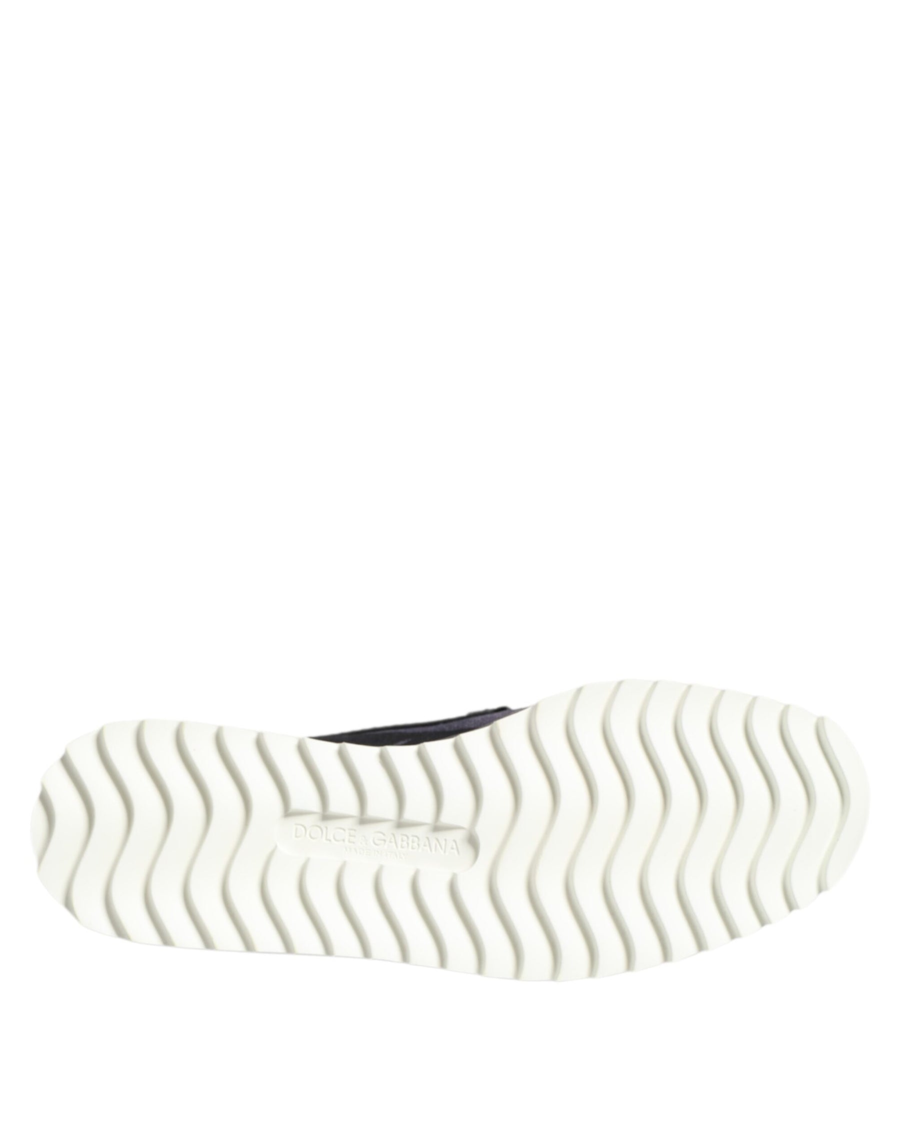 Dolce & Gabbana Black Tropical Slip On Men Sneakers Shoes | Regal Royce