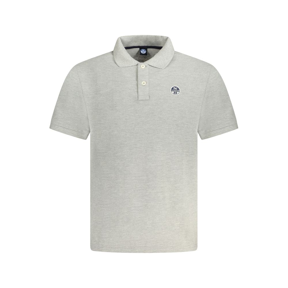 North Sails Grigio Cotton Men Polo | Regal Royce