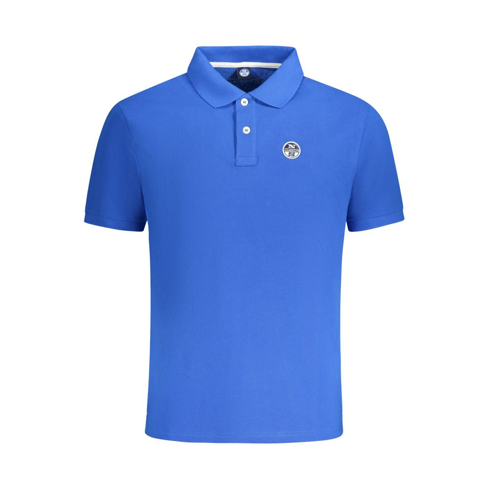 North Sails Blue Cotton Men's Polo Shirt | Regal Royce