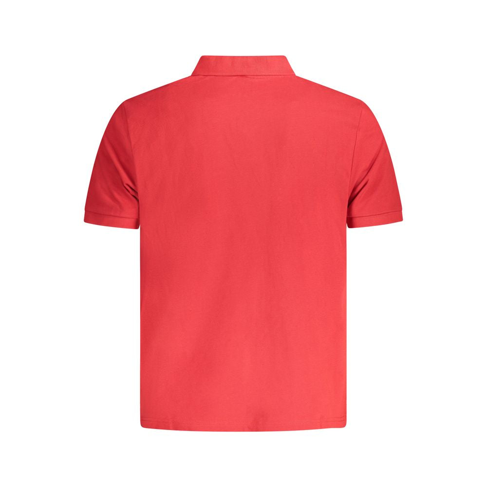 North Sails Red Cotton Men Polo | Regal Royce