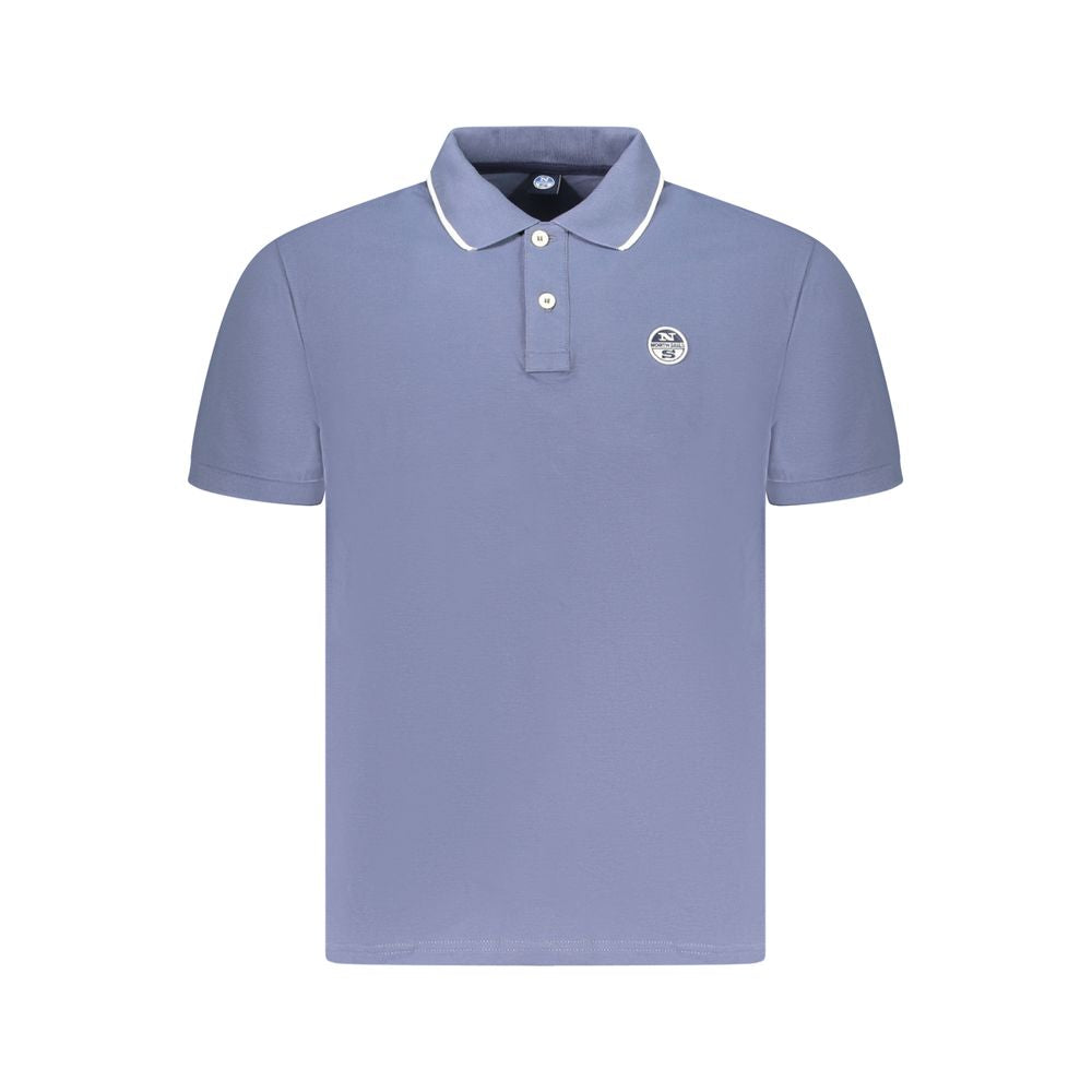 North Sails Blu Cotton Men Polo | Regal Royce