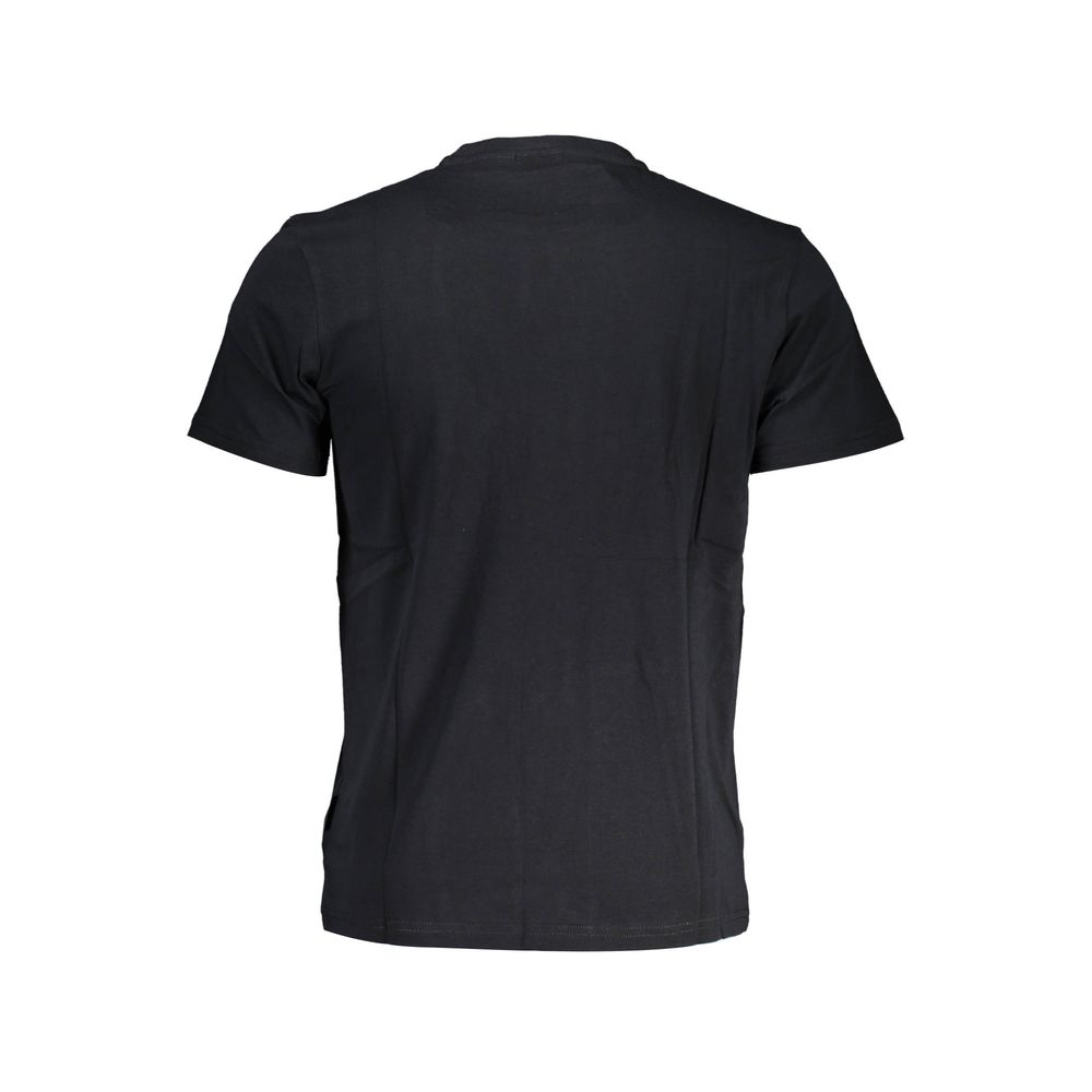 Napapijri Black Cotton Men's T-Shirt | Regal Royce