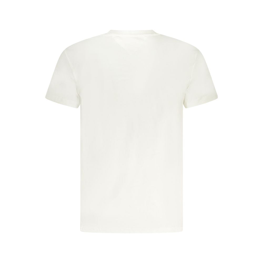Tommy Hilfiger Bianco Cotton Mens T-Shirt | Regal Royce