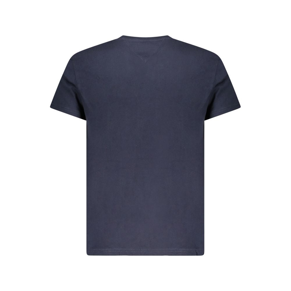 Tommy Hilfiger Blue Cotton Men T-Shirt | Regal Royce