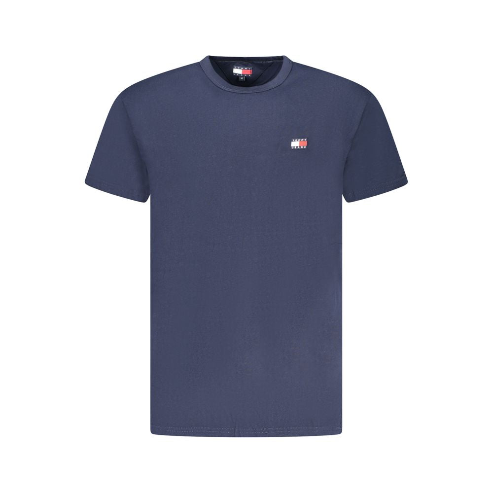 Tommy Hilfiger Blue Cotton Men T-Shirt | Regal Royce