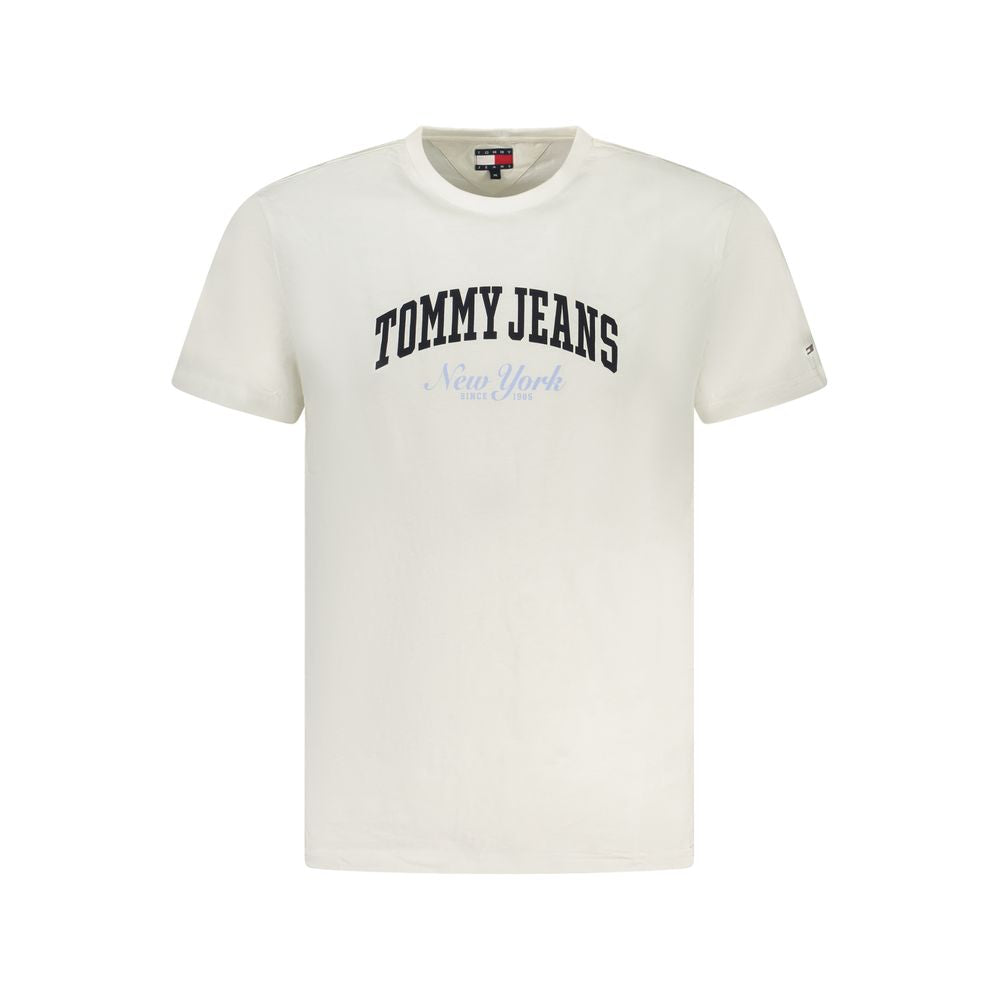 Tommy Hilfiger White Cotton Men's T-Shirt | Regal Royce