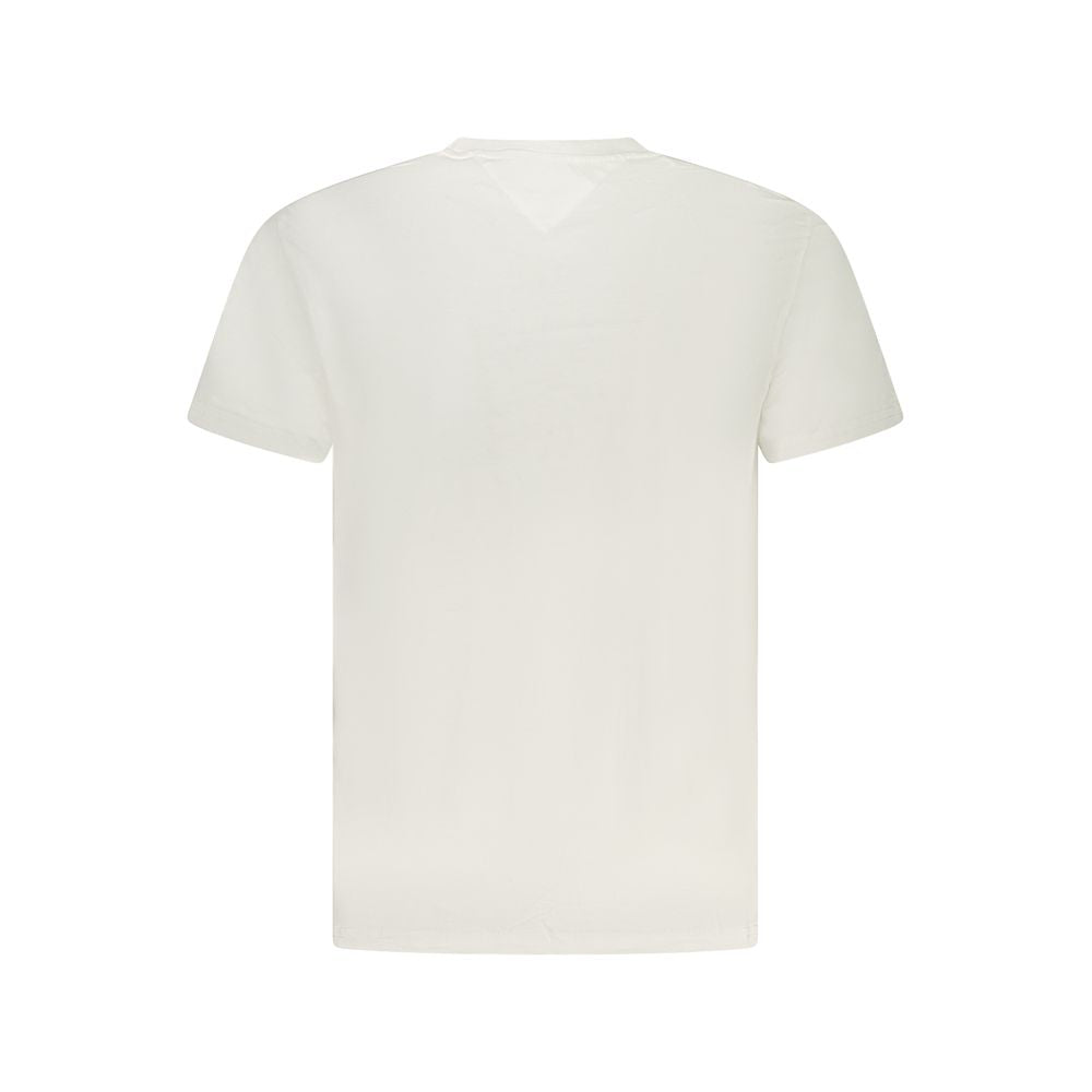 Tommy Hilfiger White Cotton Men's T-Shirt | Regal Royce