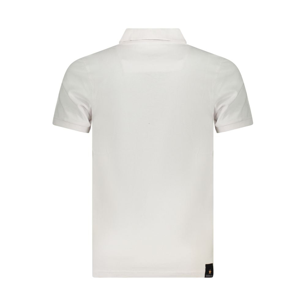 Accademia Militare White Cotton Men's Polo Shirt | Regal Royce