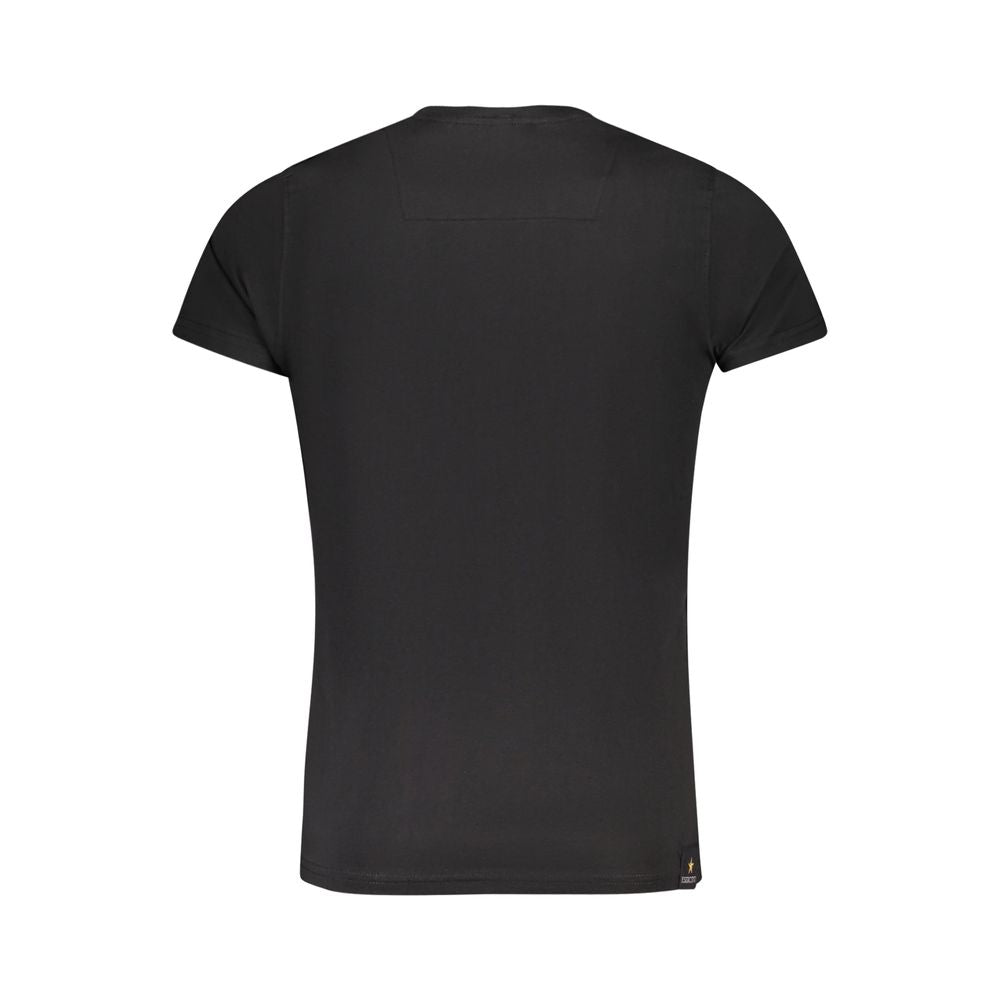 Accademia Militare "Black Cotton Men T-Shirt" | Regal Royce