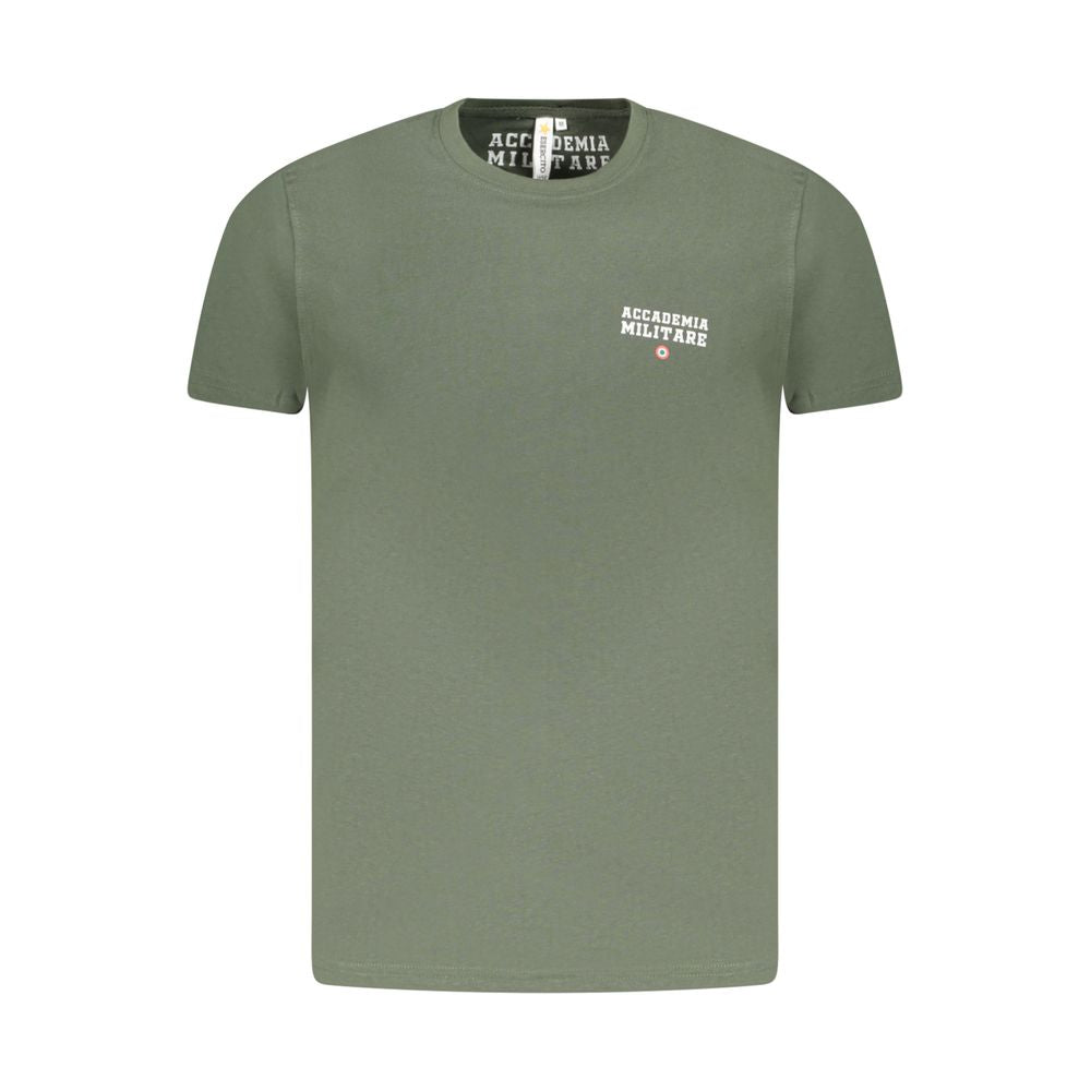 Accademia Militare Verde Cotton Mens T-Shirt | Regal Royce