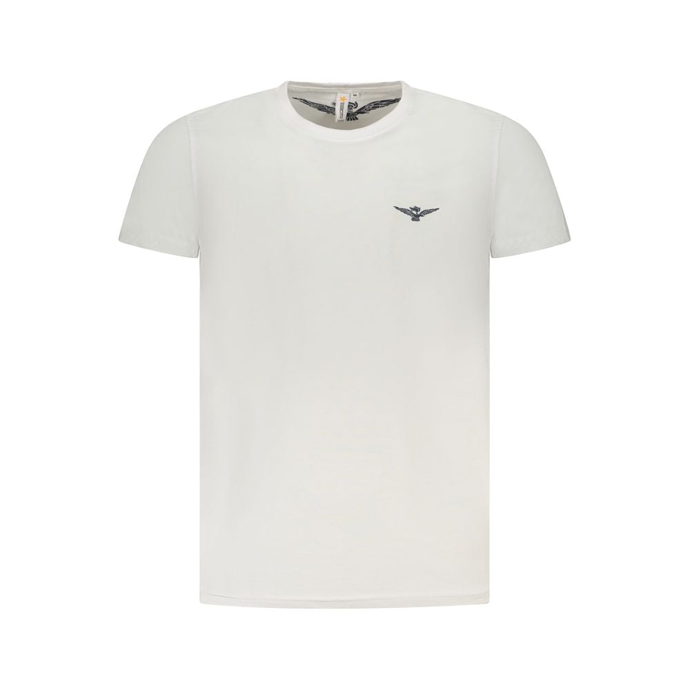 Accademia Militare Bianco Cotton Men T-Shirt | Regal Royce