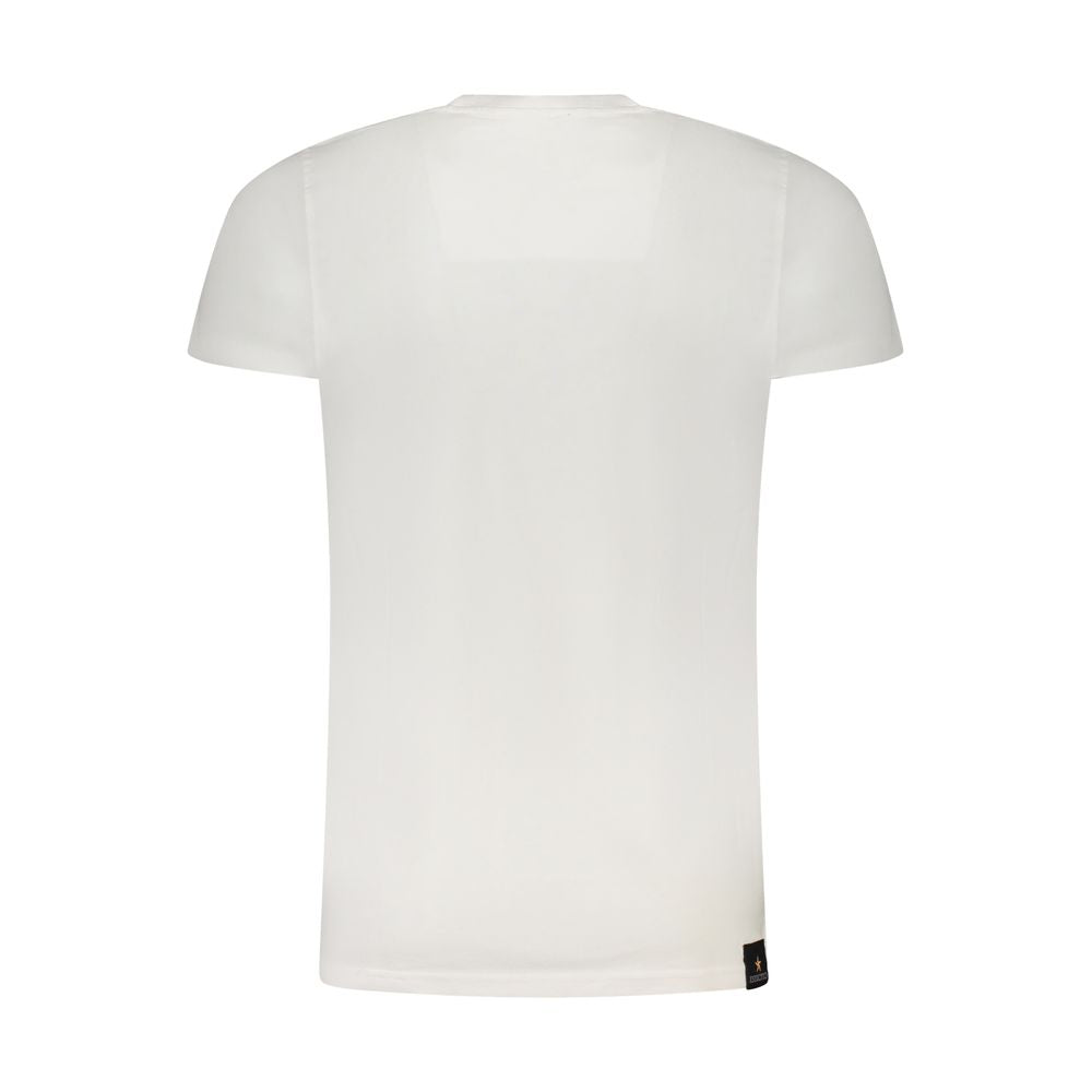 Esercito 1659 White Cotton Men's T-Shirt | Regal Royce