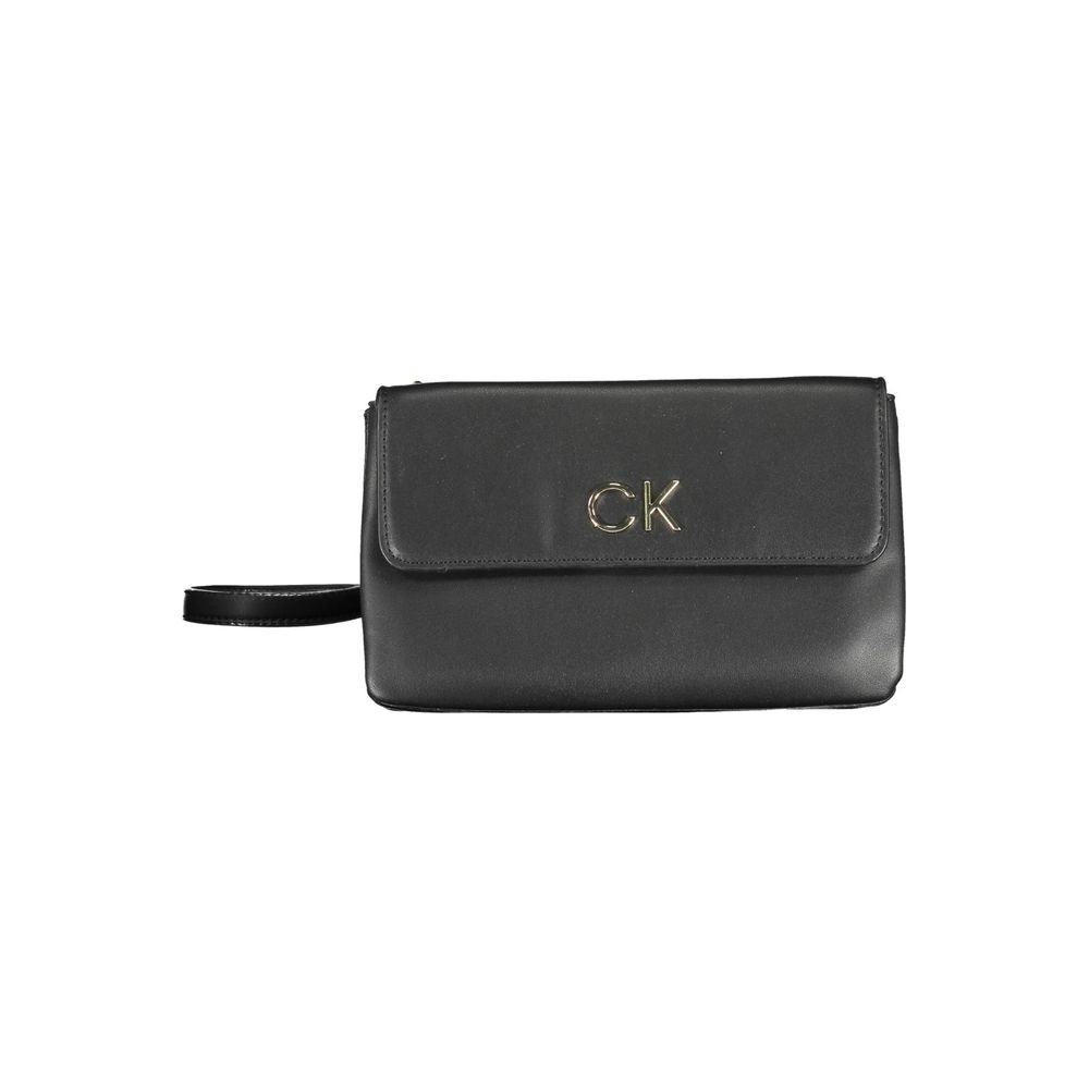 Calvin Klein Black Polyester Women Handbag | Regal Royce